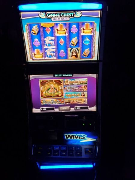 WILLIAMS BLUEBIRD 2 GAME CHEST 1 BIER HAUS OLED PANEL WMS BB2E SLOT MACHINE