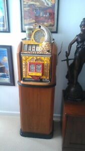 New ListingAntique Watling Exceptionally Rare 25 ct ROL-A-TOP Console slot machine 1930’s