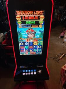 Aristocrat VERVE Dragon Link Peacock Princess Slot Machine W/ Bill Validator