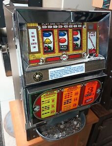 BALLY 1113 QUARTER 25¢ 3 REEL BUY A PAY LEFT OR RIGHT SLOT MACHINE + VIDEO