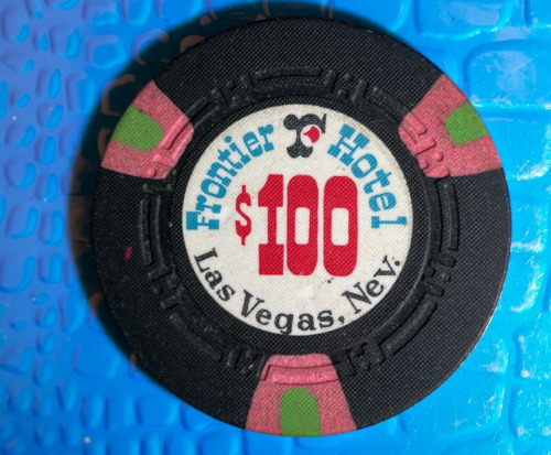 ???? Casino Chip OMG ? $100 Frontier Las Vegas Nevada????  Banger Alert ?