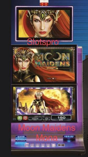 ARISTOCRAT Moon Maidens Mona MK8 SOFTWARE Slot machine game MK7