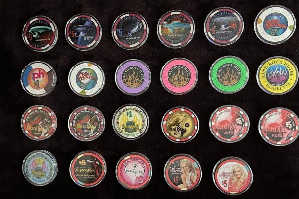 New ListingCasino Chips Collection --Lot Of 215+ Chips with Extras--