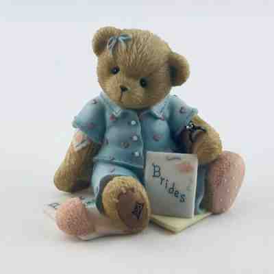 CHERISHED TEDDIES Olivia Prototype 118665 H Samuels UK Exclusive Bride Ring Rare
