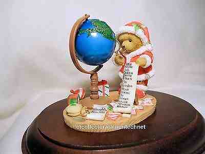 Cherished Teddies Santa Series 2007 Stanley  NIB  SIGNED