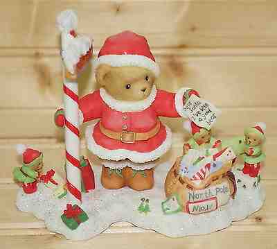 Elliot 2008 Santa 14th Special Request Taken Here SIGNED Cherished Teddies BNIB