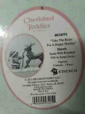 Cherished Teddies 2013 Harris 4034591 - Take the Reins For a Happy Holiday