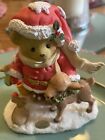 Cherished Teddies Grant Rare Santa Series Bear - New Without Box