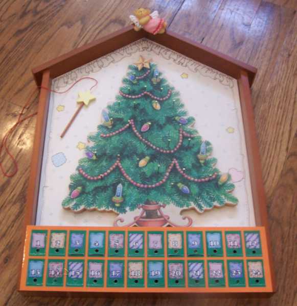 Cherished Teddies Advent Holiday Calendar Very Rare new in Box