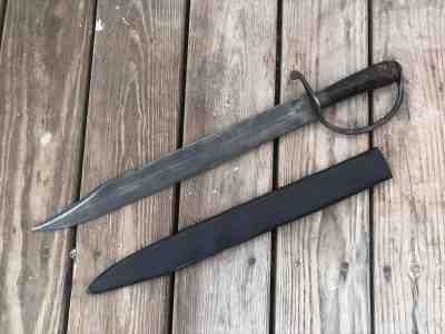 Confederate States Civil War D-Guard Bowie Knife Cook & Brothers New Orleans LA