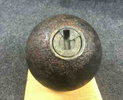 Civil War 12 Pdr Confederate Bormann Artillery Shell Recovered Jonesboro Georgia