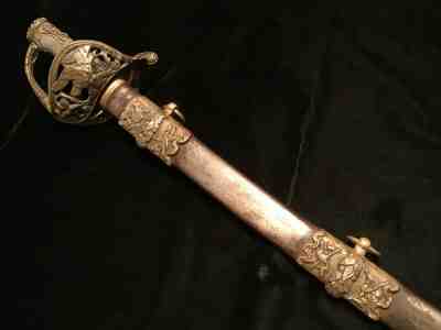 US Civil War Officer Presentation Sword