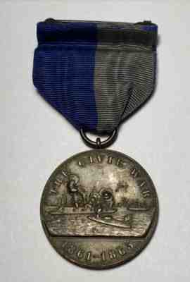 RARE Original United States Marine Corps THE CIVIL WAR Medal RIM # 92 USMC