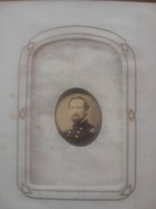 CDV ALBUM CONTAINING 32 CIVIL WAR SOLDIER PHOTOS, MICHIGAN 10TH INFANTRY