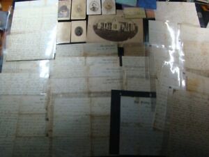 1862-65 Civil War Letter Archive 70+ Letters/Photos 124th Illinois Infantry