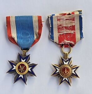 New ListingCivil War Mollus Military Order Of The Loyal Legion Medal 210th PA Father/Son