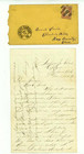 ORIG 1864 CIVIL WAR LETTER - ASYLUM FOR COLORED ORPHANS, HELENA, ARKANSAS - Rare