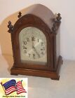 RARE RESTORED HERSCHEDE MODEL 20 ANTIQUE WESTMINSTER CHIME CLOCK  CIRCA 1919