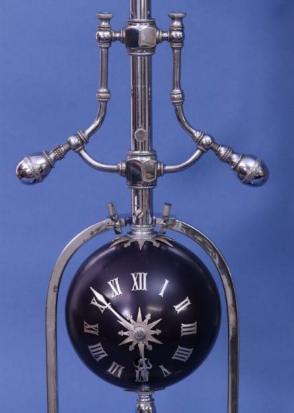 c.1900 French Torsion Mystery Clock.