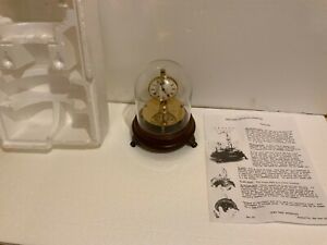 Mystery Briggs Rotary Conical Pendulum Glass Dome Flying Ball Clock