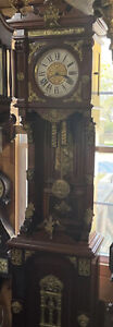 Ansonia Clock Co. Antique Standing Tall Clock