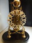 c. 1870's  Beautiful English   Skeleton Clock    Authentic Antique clock