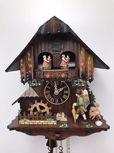 Cuckoo Clock Musical with Animation, Excellent Working Condition ( SEE VIDEO )