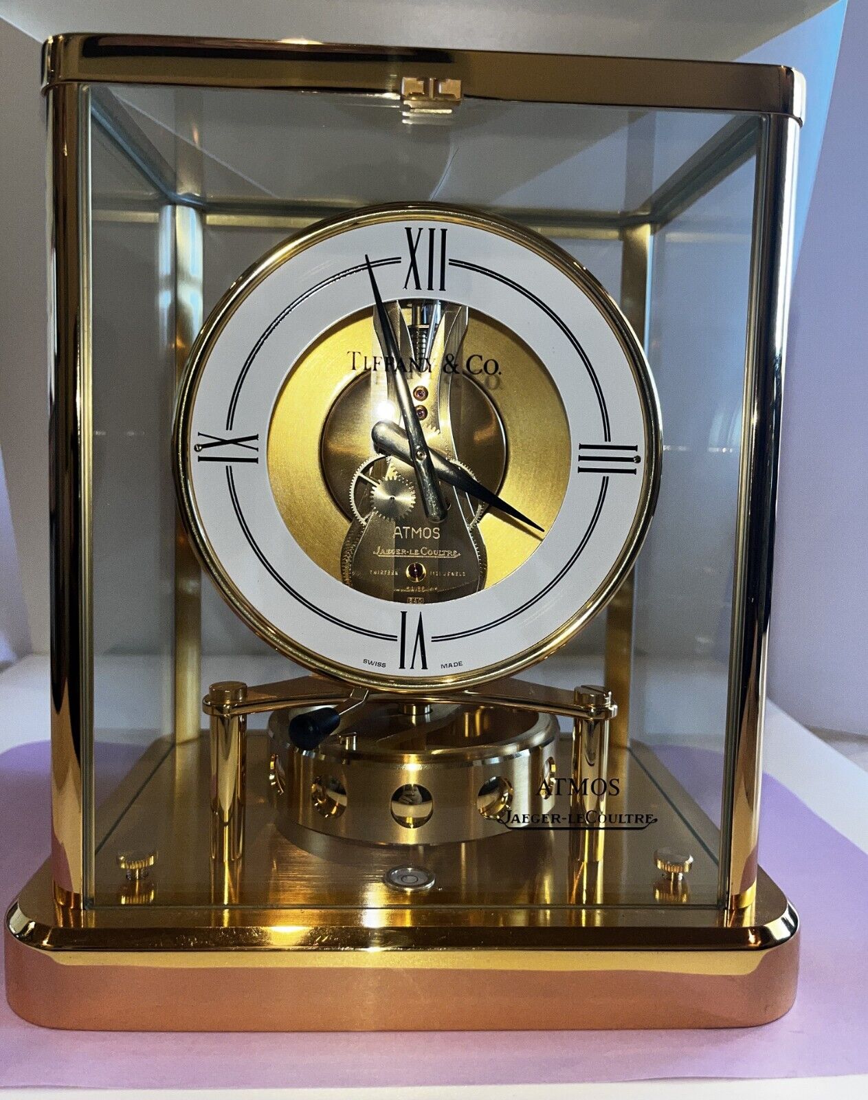 Jaeger LeCoultre Atmos Tiffany Clock (No papers or case)