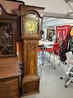 Antique 19th Century Elliott Of London Grandfather Long Clock Fully Functioning