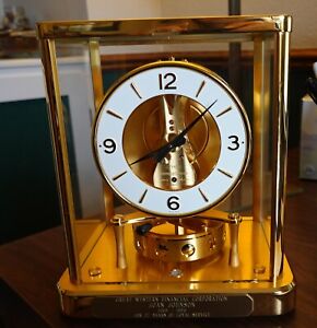JAEGER LECOULTRE ATMOS cal. 540  ~ FOR PARTS OR RESTORE NOT RUNNING Old Beauty!