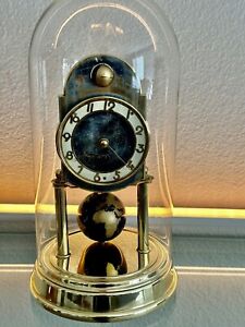 Rare Beautiful Vintage 1940’ Kaiser Universe Moon Dial 400 Day Anniversary Clock