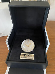 IWC Desk or Table Clock for 75 Yr Anniversary Portugieser Watches - Brand New