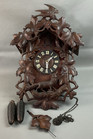 german black forest large cuckoo clock, fable fox & grapes Pin Plate Movement