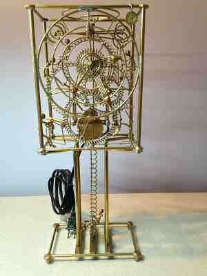 Kinetico Gordon Bradt Brass 7 Man Clock -Never Used