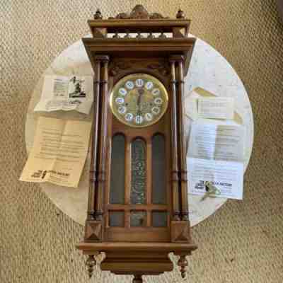 Gazo Wall Clock San Marcos With Reuge Music Box Vintage And Rare!