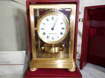 1979 VINTAGE JEAGER LECOULTRE Jubilee #505 special CLOCK Working! Clean & Bright