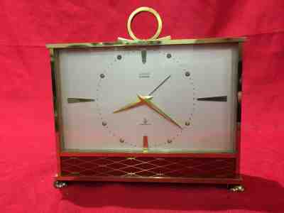 VINTAGE DESK CYMA AMIC ALARM CLOCK SWISS MADE ARTDECO MANUAL WINDING 10 DAYS