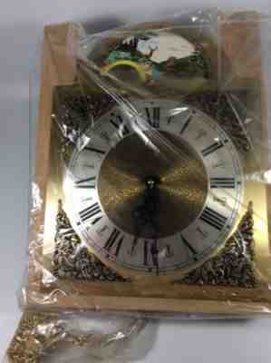 NIB Empire Hermle Black Forest Germany Grandfather Clock Movement Dial HTF