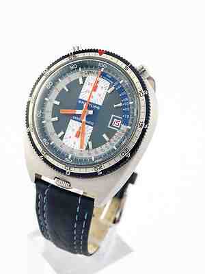 Rare Breitling BULLHEAD CHRONO-MATIC Automatic Chronograph, NOS, 1970´s