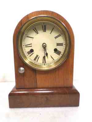 Seth Thomas Mini Time & Strike Shelf Clock--1868 Brass Movement--Very Nice