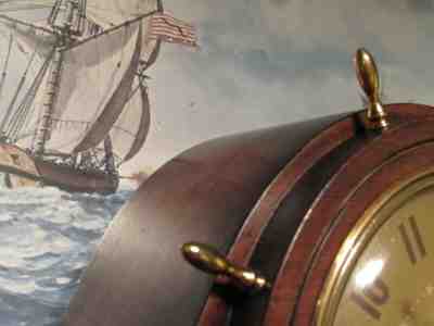 Telechron Ships bell clock Yachtsman