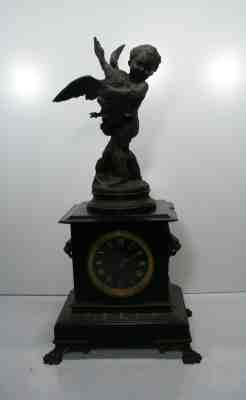 RARE Antique Circa 1867 Japy Freres French Medal of Honor Winner Mantel Clock