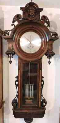 Howard #44 astro regulator walnut finish    reissue /antique copy of  1870