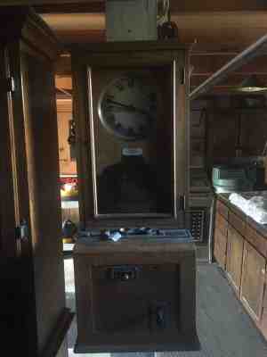 Vintage Time Clock/Punch Clock - Synchromatic Time Recording Co.