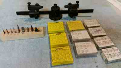 KMW Drill Press Bushing Adapter for Clock Repair with Reemers and 90+ Bushings