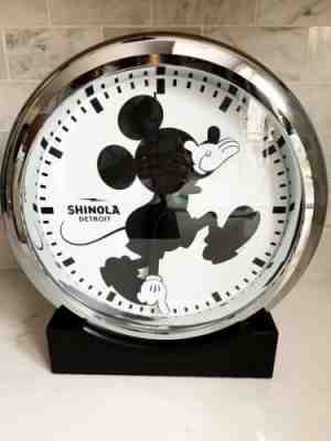 Shinola Silhouette Mickey Mouse The Runwell WALL Clock Limited Edition 20/450