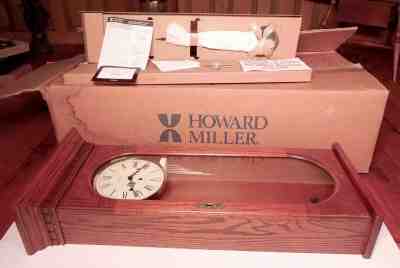 2004 Howard Miller 613-110 Westmont Westminster Chime Wall Clock Never Used 