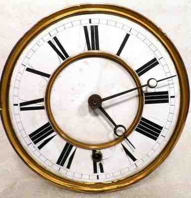 Pinwheel Escapement Movement Complete With Sweep Seconds Shaft-Dial, Bezel/Hands