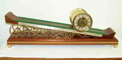 1974 Thwaites & Reed Inclined Plane Rolling Drum Clock - #48 of 500, Working!