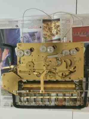Urgos UW03038b /UW03083  Nine Tube, Cable Driven, Grandfather Clock Movement